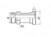 1DFS公制螺纹卡套式 / 重系列法兰 ISO 6162-2
